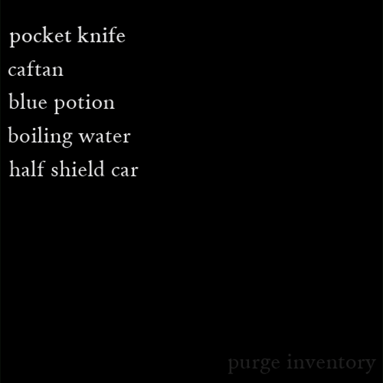 Purge Inventory #2978