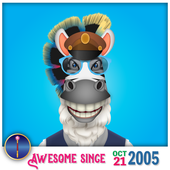 Zebra Birthday #1094