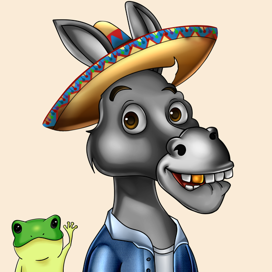 Sombrero Donkey #868