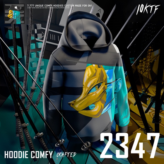 0N1 Comfy Hoodie #2347