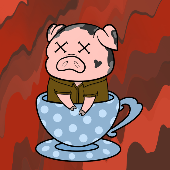 Lucky Teacup Piggy Club #2159