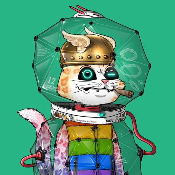 Mars Cat in Spacesuit #626