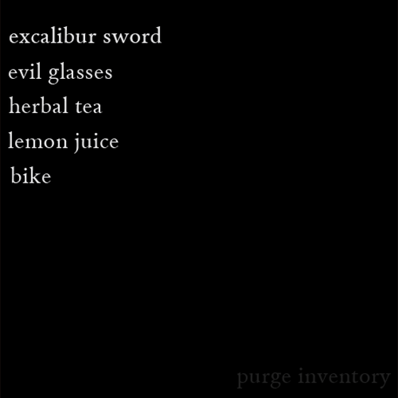 Purge Inventory #3049