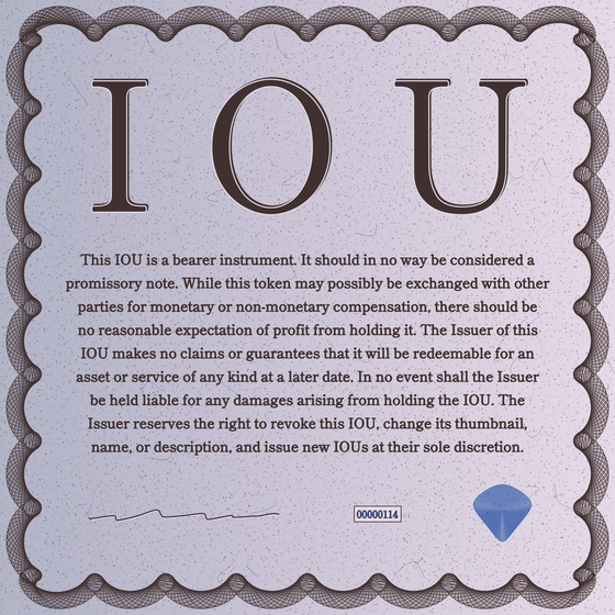 IOU #114