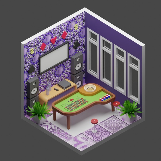 3D Room #3455