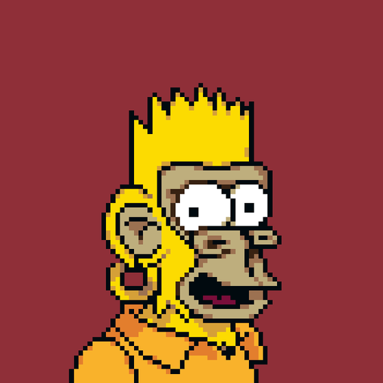 Pixel Simp Ape YC #7994