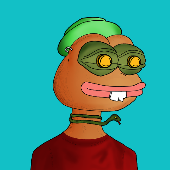 Super Rare Pepe #6825