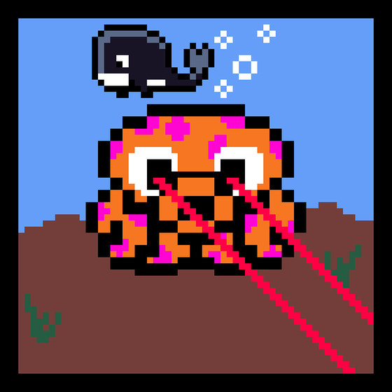 Pixel Squid #1912