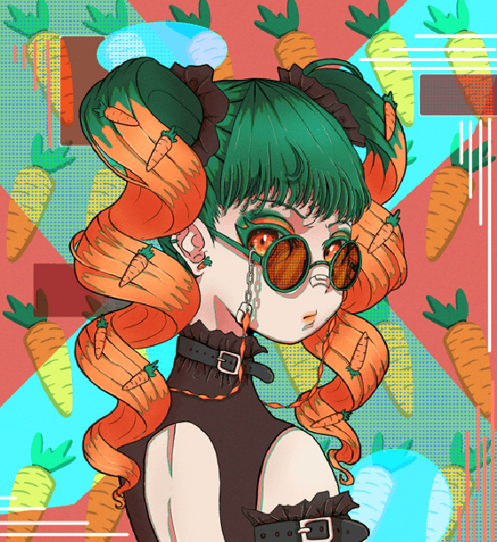 Girls Combine With Carrot