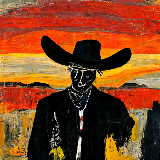 Sunset Cowboy