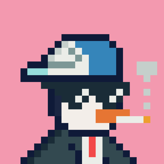 8bit Penguin Chad #99