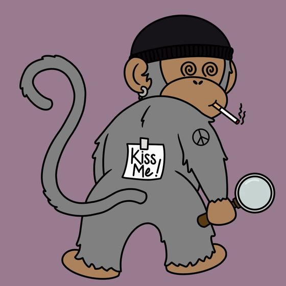 Kiss Me Monkey #5181