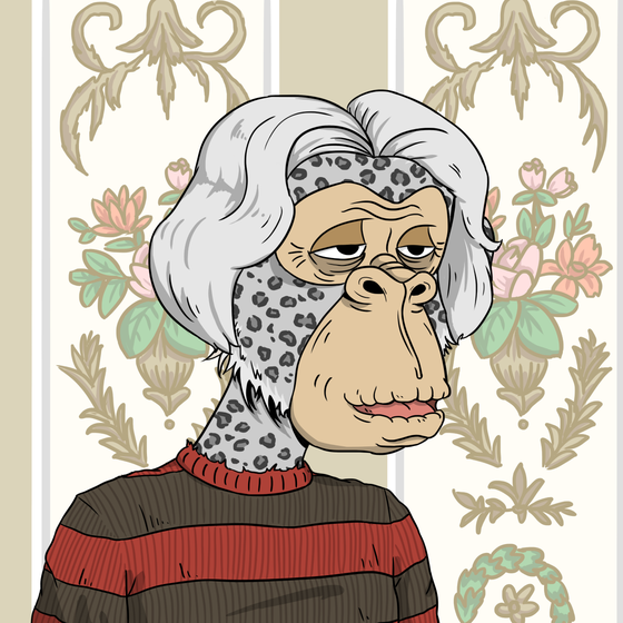 Elderly Ape #1996