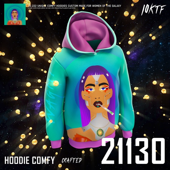 Galaxy Comfy Hoodie #21130