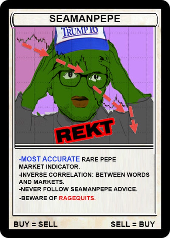 SEAMANPEPE Series 2, Card 33 [1/666]