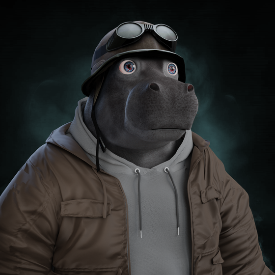 The Hippo Biker