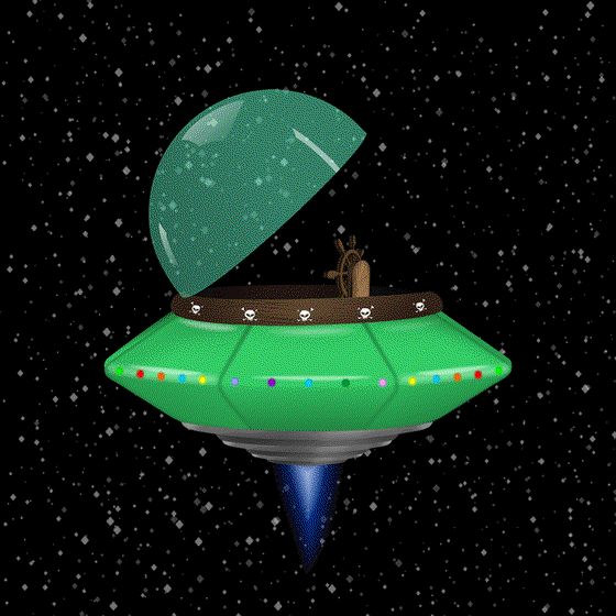 Alien UFO 1402