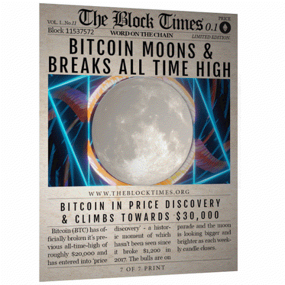 Bitcoin Moons & Breaks ATH