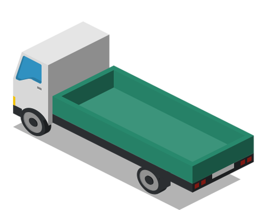 BLVD Collectible : Lowpoly : Commercial Truck