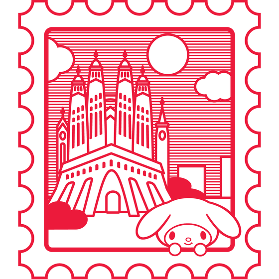 Barcelona Premium Stamp