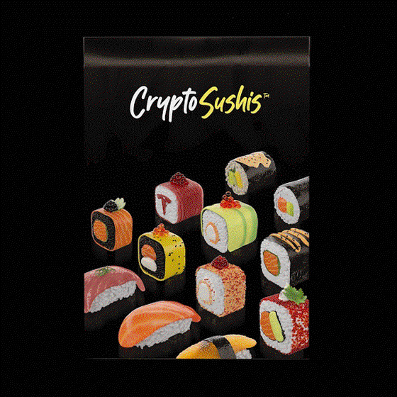 CryptoSushis Specialities Menu