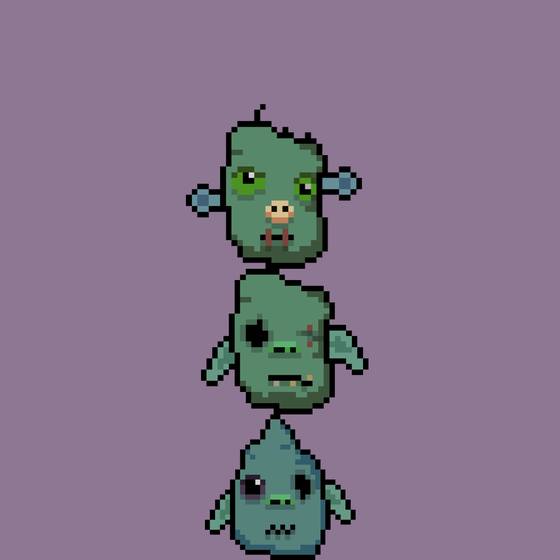 stacked pixel goblintown #662