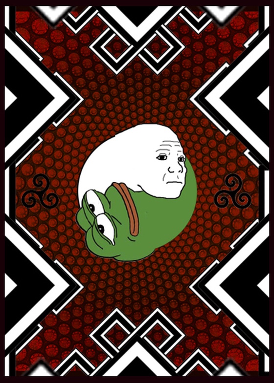 PEPEKARMA, Only 404 issued, Rare Pepe, Series 24 Card 1, (Issued 2017)