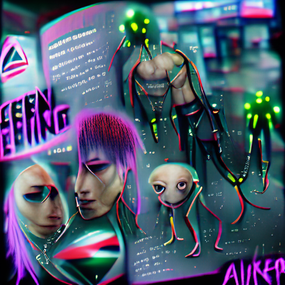 Cyberpunk Aliens 4