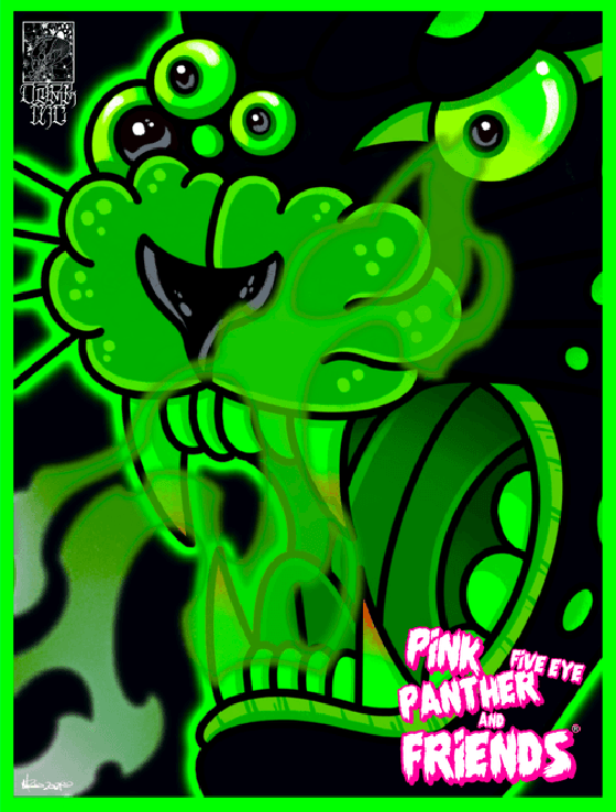 Dark inc© & CryptoBates Exclusive Panther NFT #5