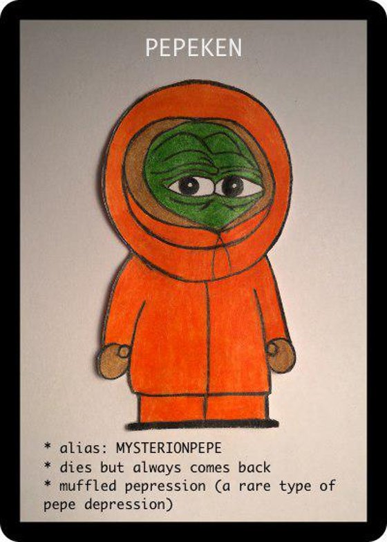 PEPEKEN [1/100] Series 5 RAREPEPE 2016
