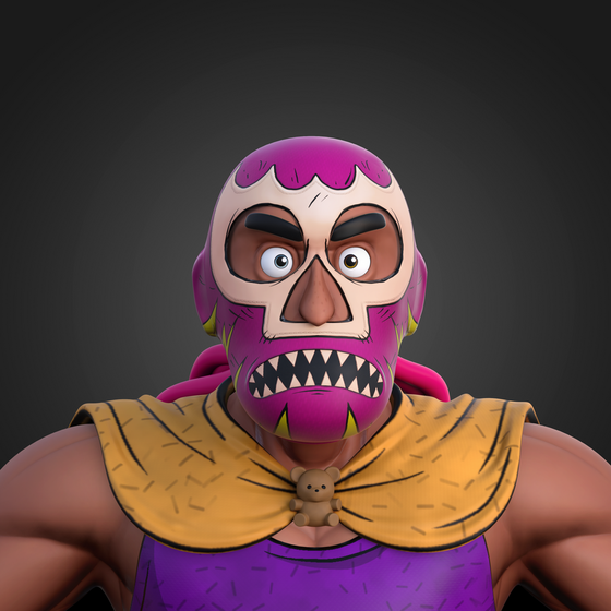 Lucha 3D Knockout #103