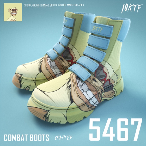 Ape Combat Boots #5467