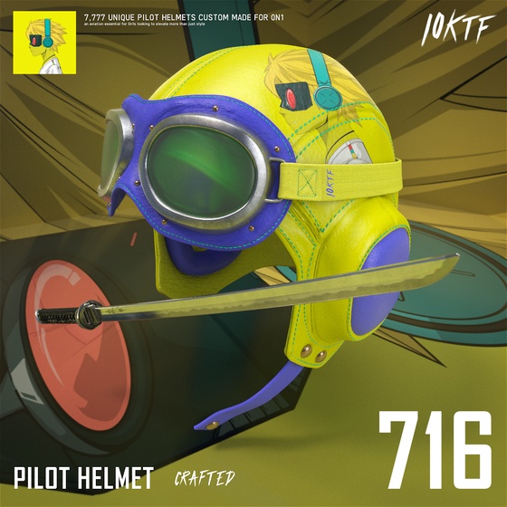 0N1 Pilot Helmet #716