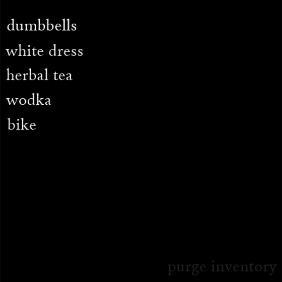 Purge Inventory #5536