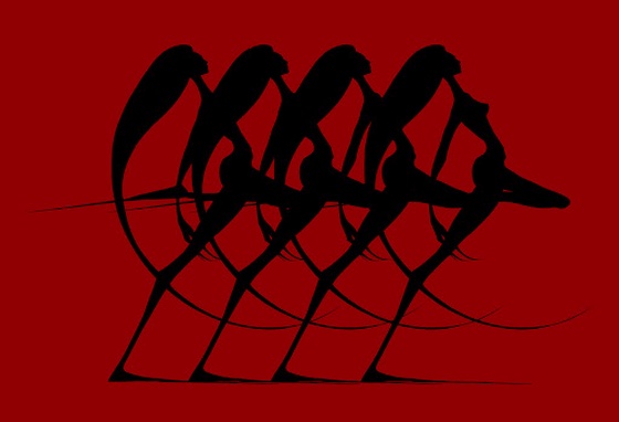 Woman Figures Figuring Silhouette