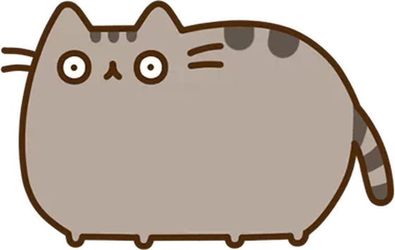 Scared Pusheen