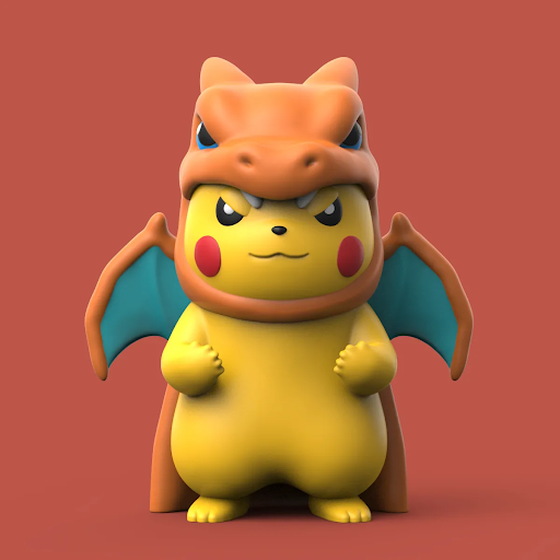 Pikachu #16 [CHARIZARD EDITION]