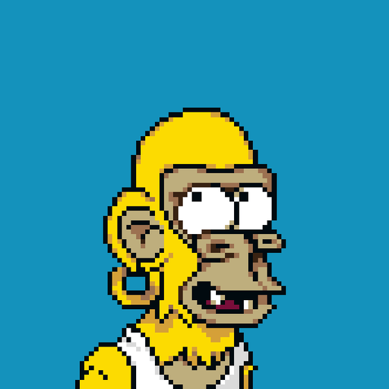 Pixel Simp Ape YC #8183