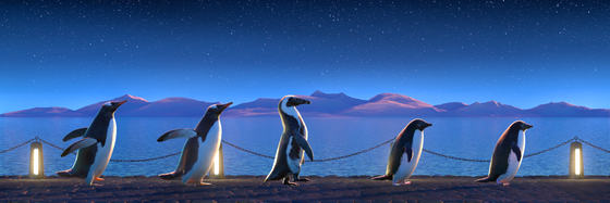 Five Penguins #1100