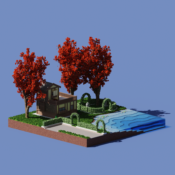 Voxel Universe Plot #428