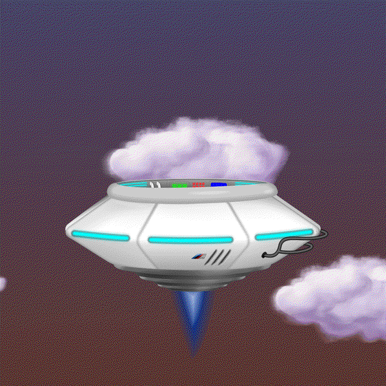 Alien UFO 2153