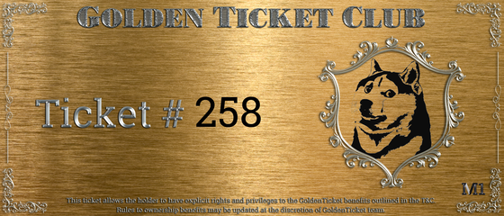Golden Ticket Club #258