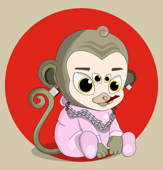 Baby Mini Monkey #388