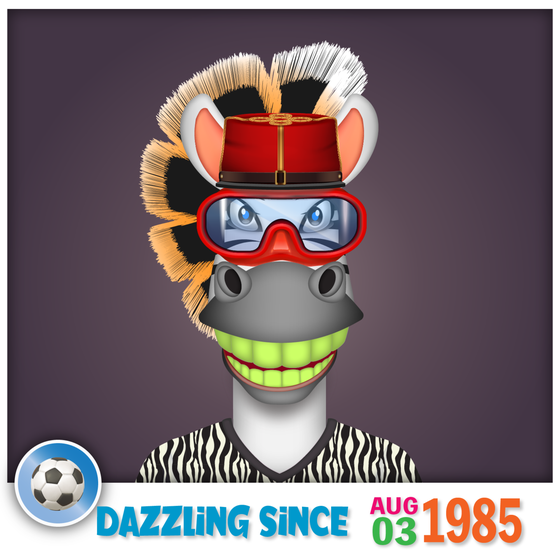 Zebra Birthday #3097