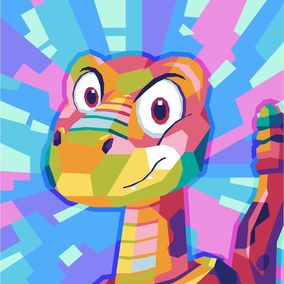 Rational Rattlesnake Hologram (Iconics 1/1)