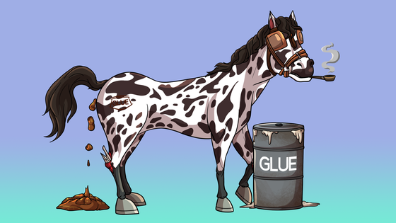 Glue Factory Horse #8737