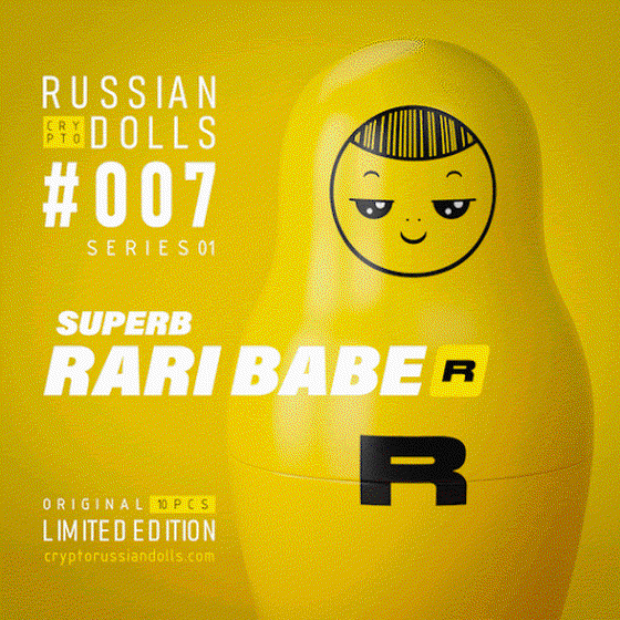 Russian Dolls - Series 01 - #007 - Rari Babe