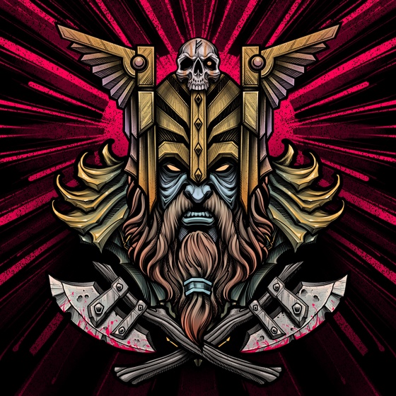 Cyber Viking Warrior #132