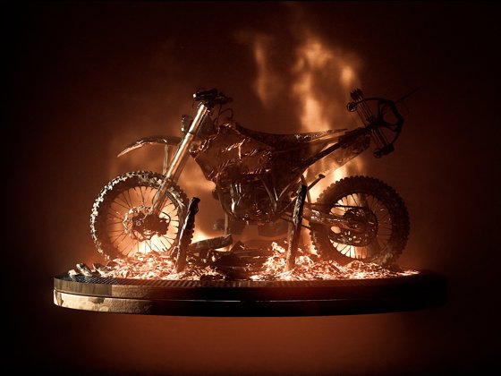 Burning Bike