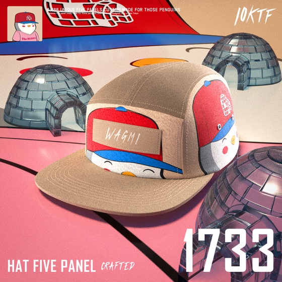 Pudgy Five Panel #1733